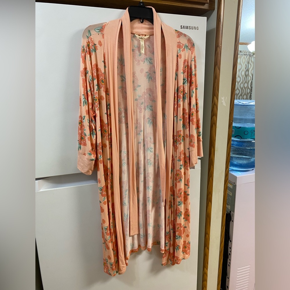 Matilda Jane Peach Floral Robe